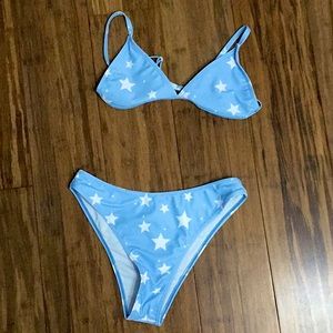 Triangle bathing suit